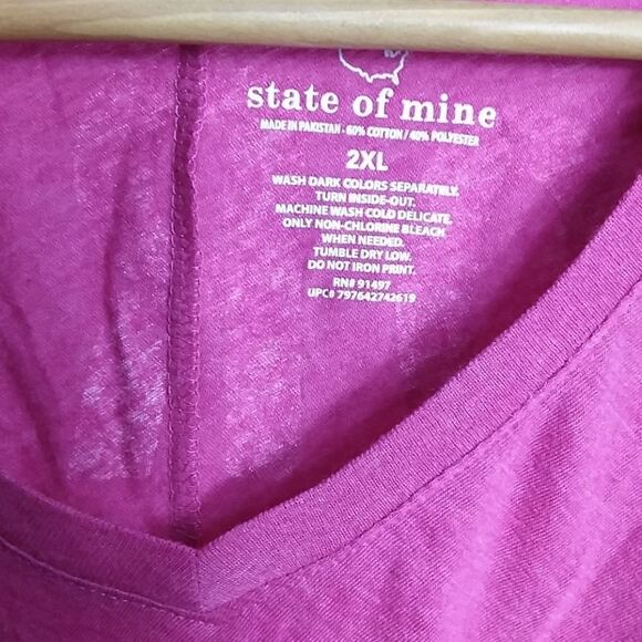 State Of Mine Florida T-shirt Sz 2XL NWT - Picture 4 of 4